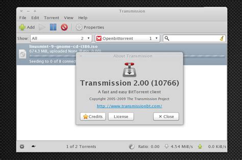 Transmission in Ubuntu